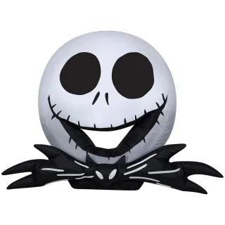 Nightmare Before Christmas Jack Skellington Cutie Inflatable Airblown Decor