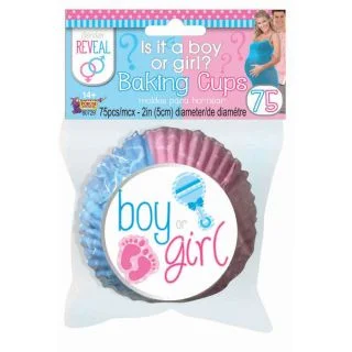 Gender Reveal Baking Cups (75)