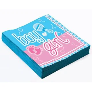 Gender Reveal Beverage Napkins (16)