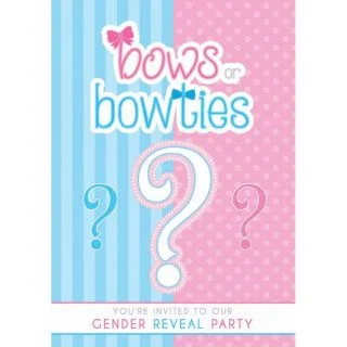 Gender Reveal Invitations (8)