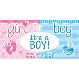 Gender Reveal Lotto Tickets- It's a Boy (12)