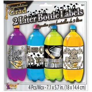 Graduation 2 Liter Bottle Labels (4)