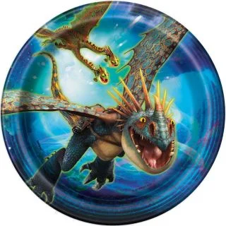 How to Train Your Dragon 7" Plate (8)