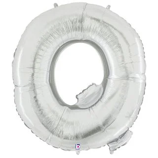 Jumbo 40" Silver Foil Letter Balloon (Each)