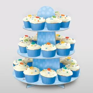 Light Blue Cupcake Stand (Each)