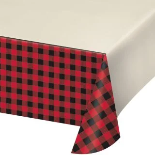 Lumberjack Plaid Table Cover