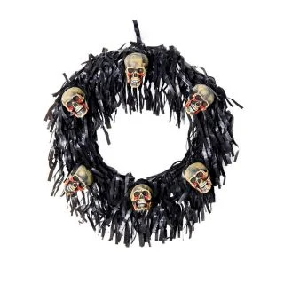 Bloody Mini Skulls Wreath Dcor