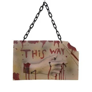 This Way Decorative Sign