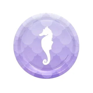 Mermaids Under The Sea - Dessert Plate (16)