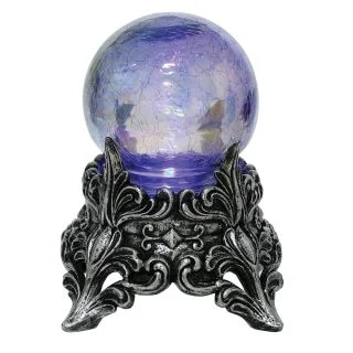 Mysterious Mystic Oil Slick Crystal Ball