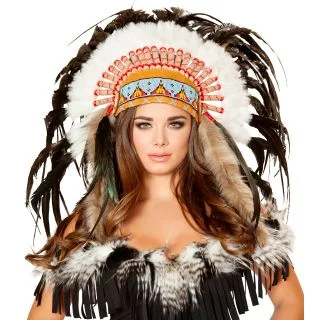 Deluxe Native American Headdress for Women