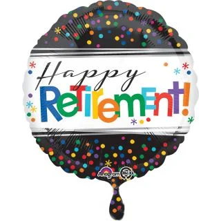 Officially Retired 17" Balloon