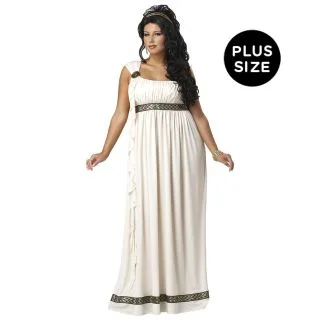 Plus Size Womens Olympic Goddess Costume