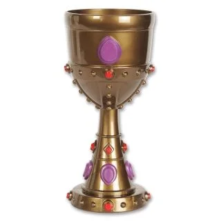 Medieval Plastic Jeweled Goblet (Each)