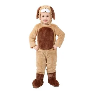Toddler Ben the Brown Puppy Costume
