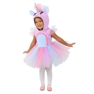 Girls Pastel Unicorn Dress