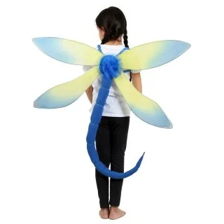Kids Blue Dragonfly Costume