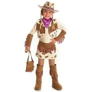 Young Lady's Rhinestone Cowgirl Costume