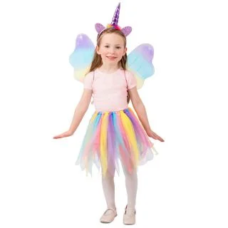Unicorn Girl's Skirt Set Costume