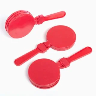 Red Round Clapper