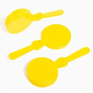 Yellow Round Clapper