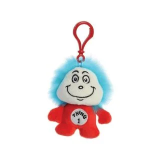 Dr. Seuss Thing 1 Plush Clip On
