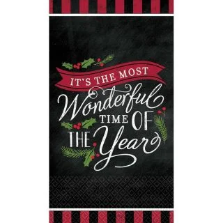 Most Wonderful Time Guest Towels (16)