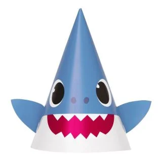 Baby Shark Party Hats (8ct)