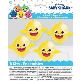 Make Your Own Baby Shark Balloons (4ct)