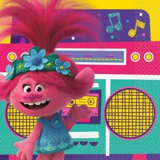 Trolls 16 Luncheon Napkins