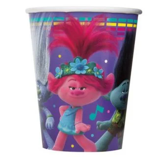 Trolls 8 9oz Cups (8)