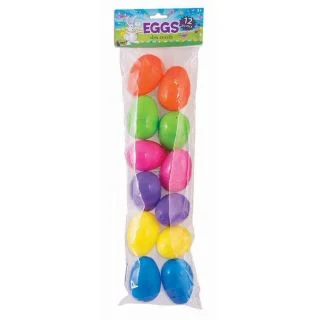Plastic Fillable Easter Eggs