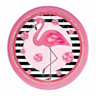 Flamingo 9" Lunch Plate (8)
