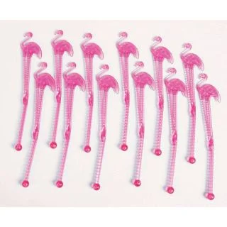 Flamingo Drink Stirrers
