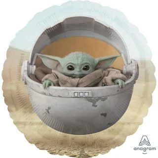 Mandalorian Child Foil Balloon