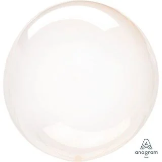 Crystal Clearz 10" Petite Balloon - Orange