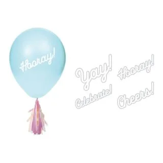 Iridescent Balloon D?cor Kit