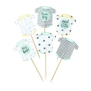 Born To Be Loved Cupcake Toppers