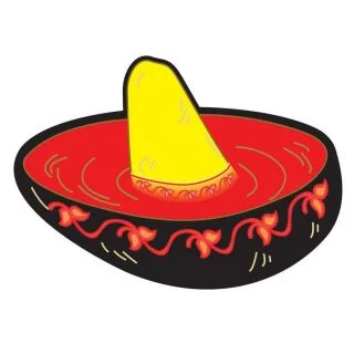 Cinco de Mayo Cut Out Decoration (4pcs)