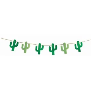 Cactus Glitter Banner