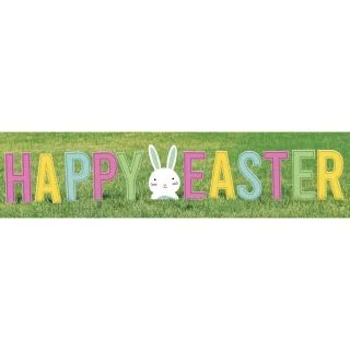 Happy Easter Yard Sign (Each)