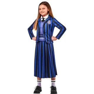 Wednesday Nevermore Academy Uniform Girl's Costume