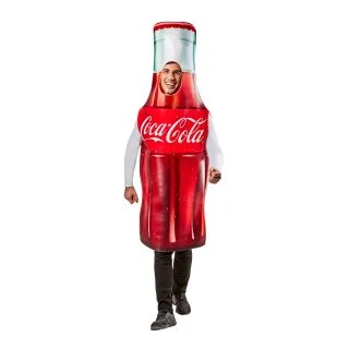 Bottle of Coca Cola Adult Unisex Costume