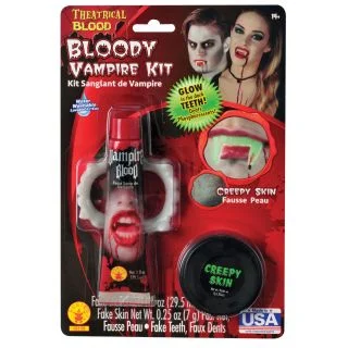 Vampire Blood, Teeth & Fake Skin