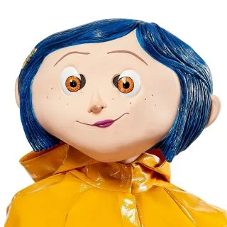 Coraline Deluxe Overhead Adult Mask