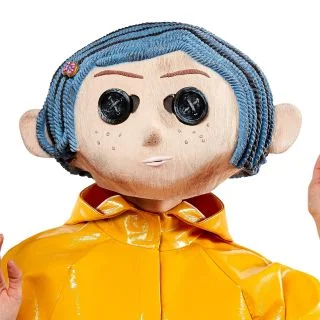Coraline Doll Deluxe Overhead Adult Mask