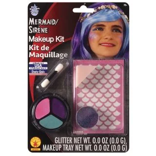 Mermaid Costume Make-up Kit for Girls