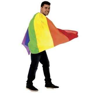 Pride Rainbow Cape