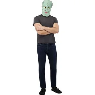 Handsome Squidward Mask