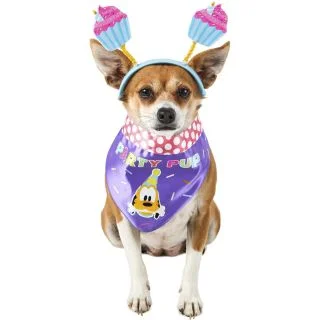Mickey Mouse Party Pup Pet Accessory